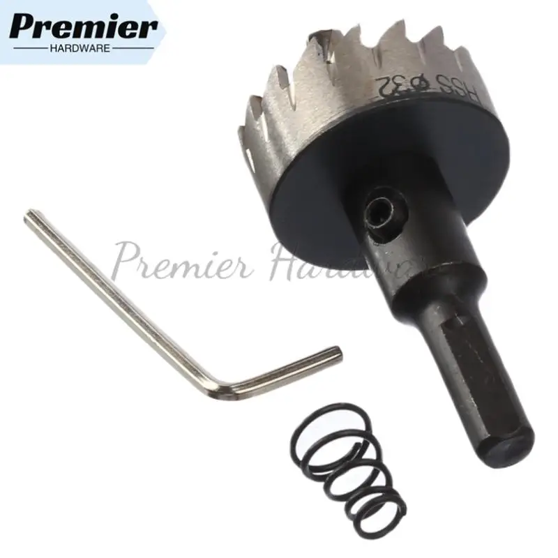 

High Speed Steel Hole Opener HSS Saw Drill Bit Carbide Drilling Tip 32mm Reaming Bit Punch,Special For Metal Stainless Steel