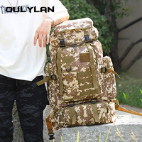 80L Tactical Backpack Waterproof Trekking Fishing Hunting Bag Molle Backpack Outdoor Sport Military Rucksacks