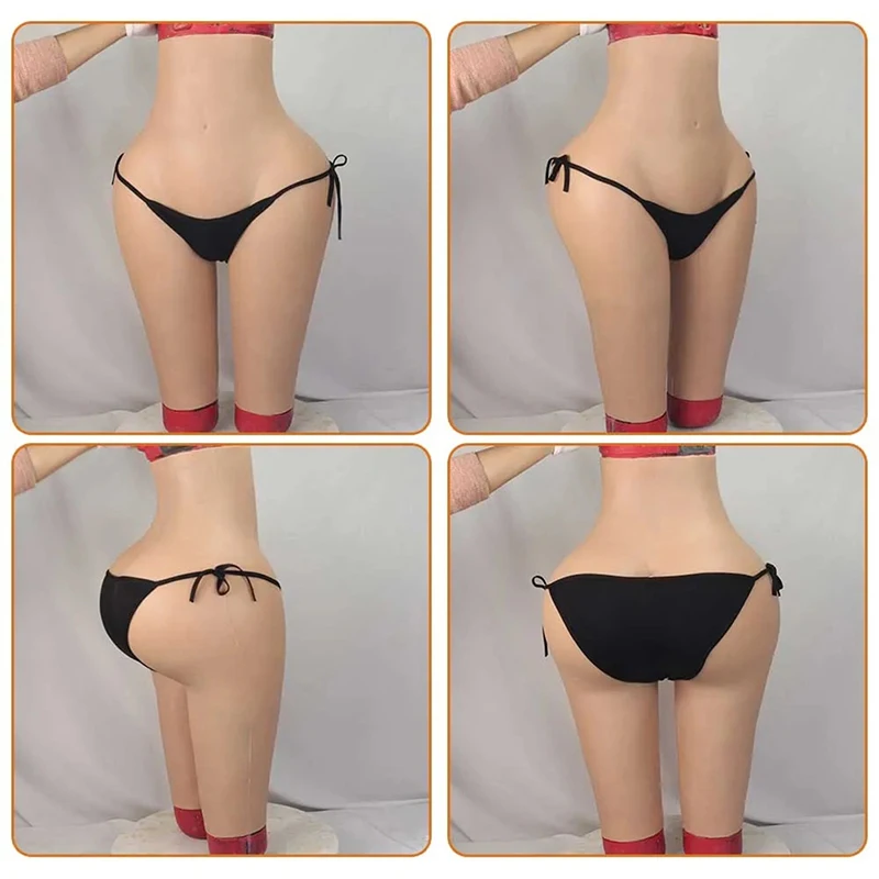 Booty Lift Fake Big Buttock Male Female False Vagina Silicone Artificial Products Pussy Pants Artificial Vagina Inserted Elastic