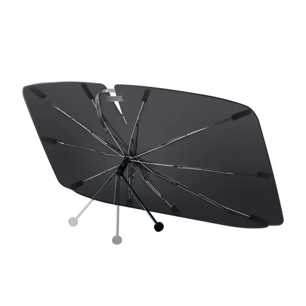 Long lasting Car Sun Foldable Car Windshield Sunshade Umbrella for Heat resistant Uv Universal Fit Shade