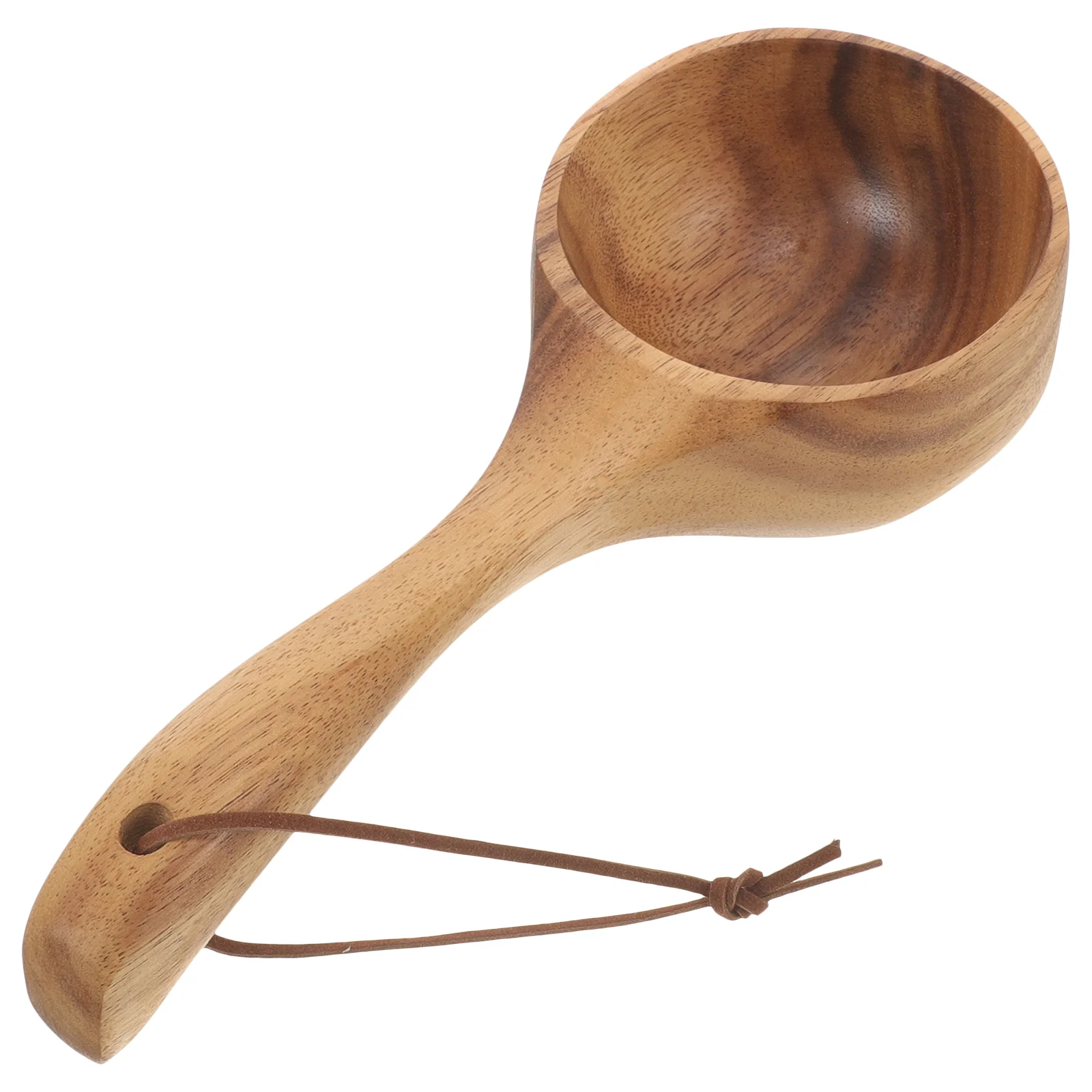 Cuchara de agua para baño, accesorio de ducha, cucharón de madera, cuchara de cocina, baño para herramienta de Sauna