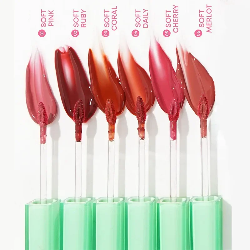 Page Vine Mirror Lip Glaze Pouty Lip Plumping Glossy Lips Jelly Lipstick Lip Lloss Moisturizing Longlasting Summer Lips Makeup