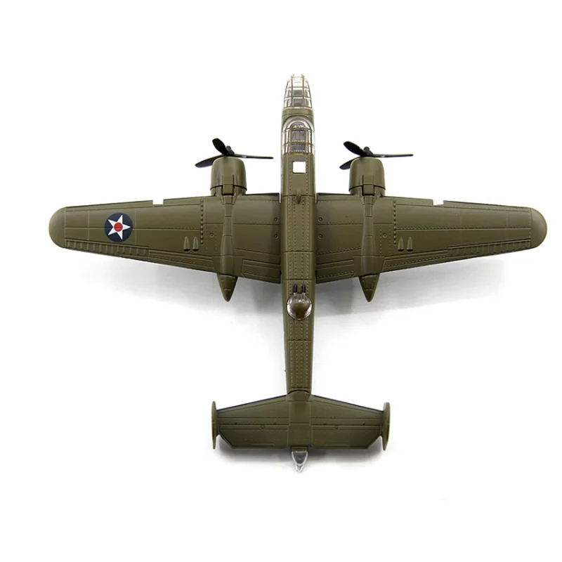 1/144 Scale AMER U.S. Army B-25 Mitchell Bomber Air Raid on Tokyo B25 Alloy Militarized Combat Finished Aircraft Model Gift