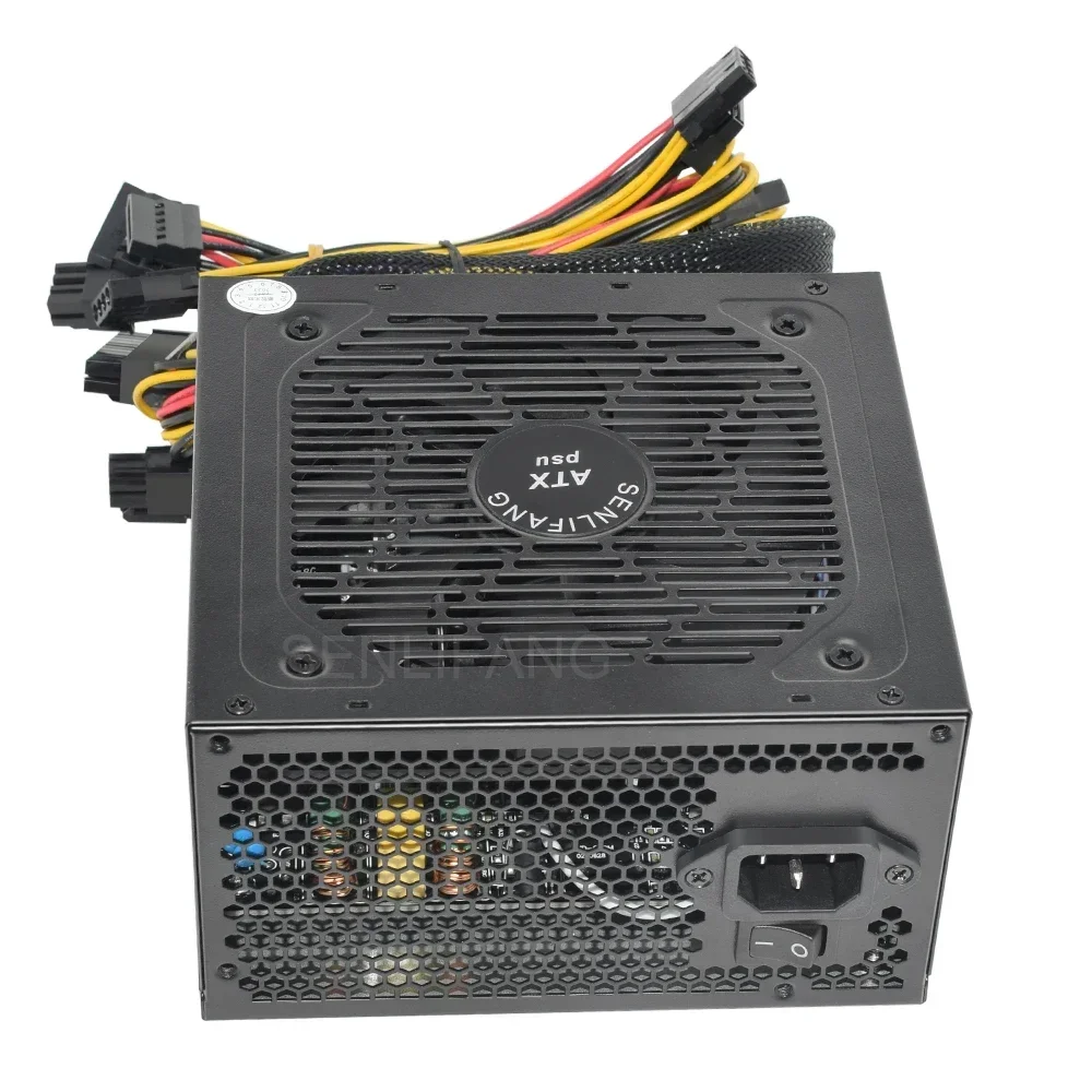 SENLIFANG Rated 500W 80Plus Gaming Power Supply For PC PSU 600W 800W Max 24Pin 12V ATX 110V 220V Universal High-end Video Card