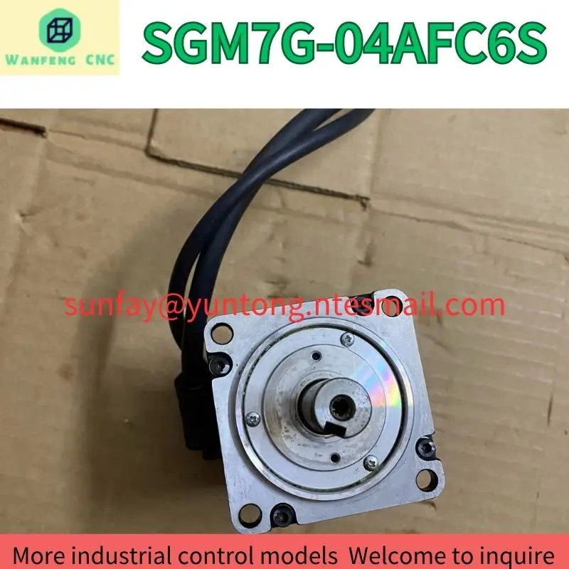 second-hand Servo motor SGM7G-04AFC6S test OK Fast Shipping