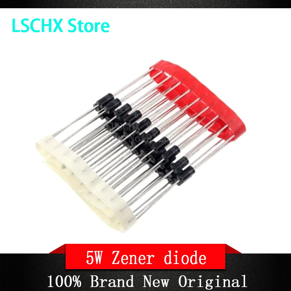 50PCS/LOT 5W Zener diode 1N5340B/1N5341B/5342B/5344B/5346B/5347B/5349B/5350B/5351B/5352/5354B