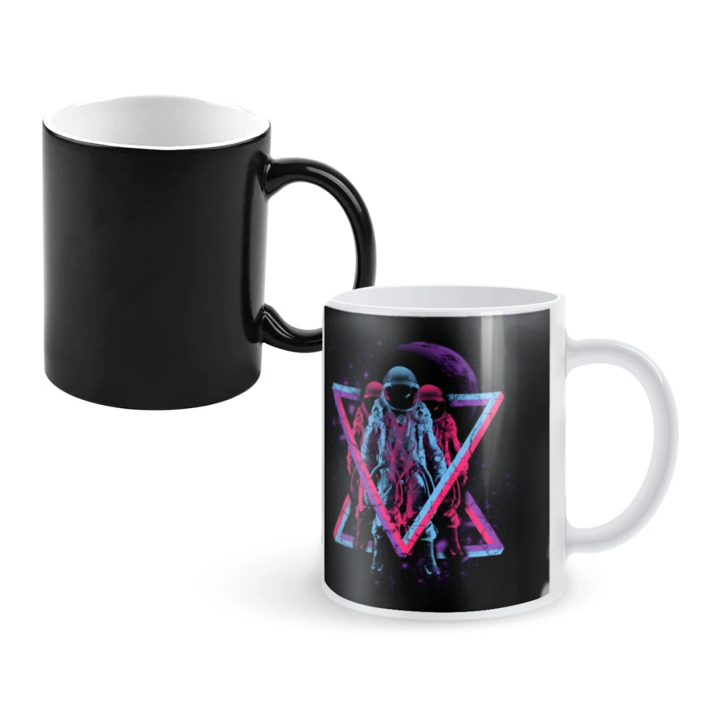 

AstronomicalCoffee Mugs And Mug Creative Color Change Tea Cup Ceramic Milk Cups Novelty Gifts