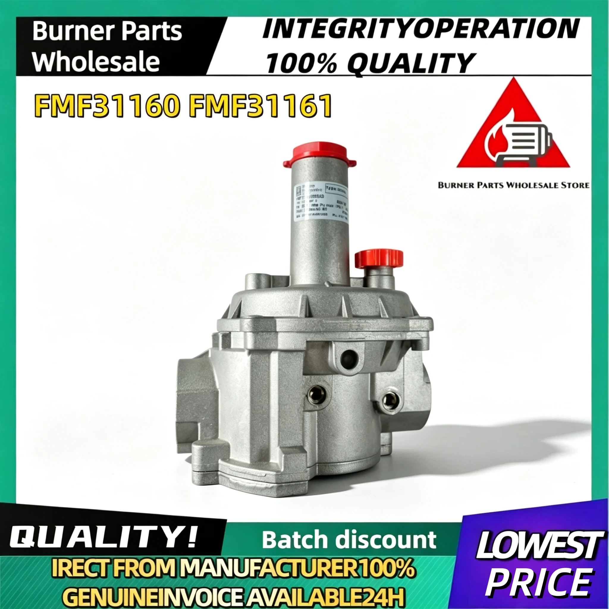 FMF31160 FMF31161 Built-in Filter Gas Regulator Burner Stabilizer Reducing Valve Boiler Parts