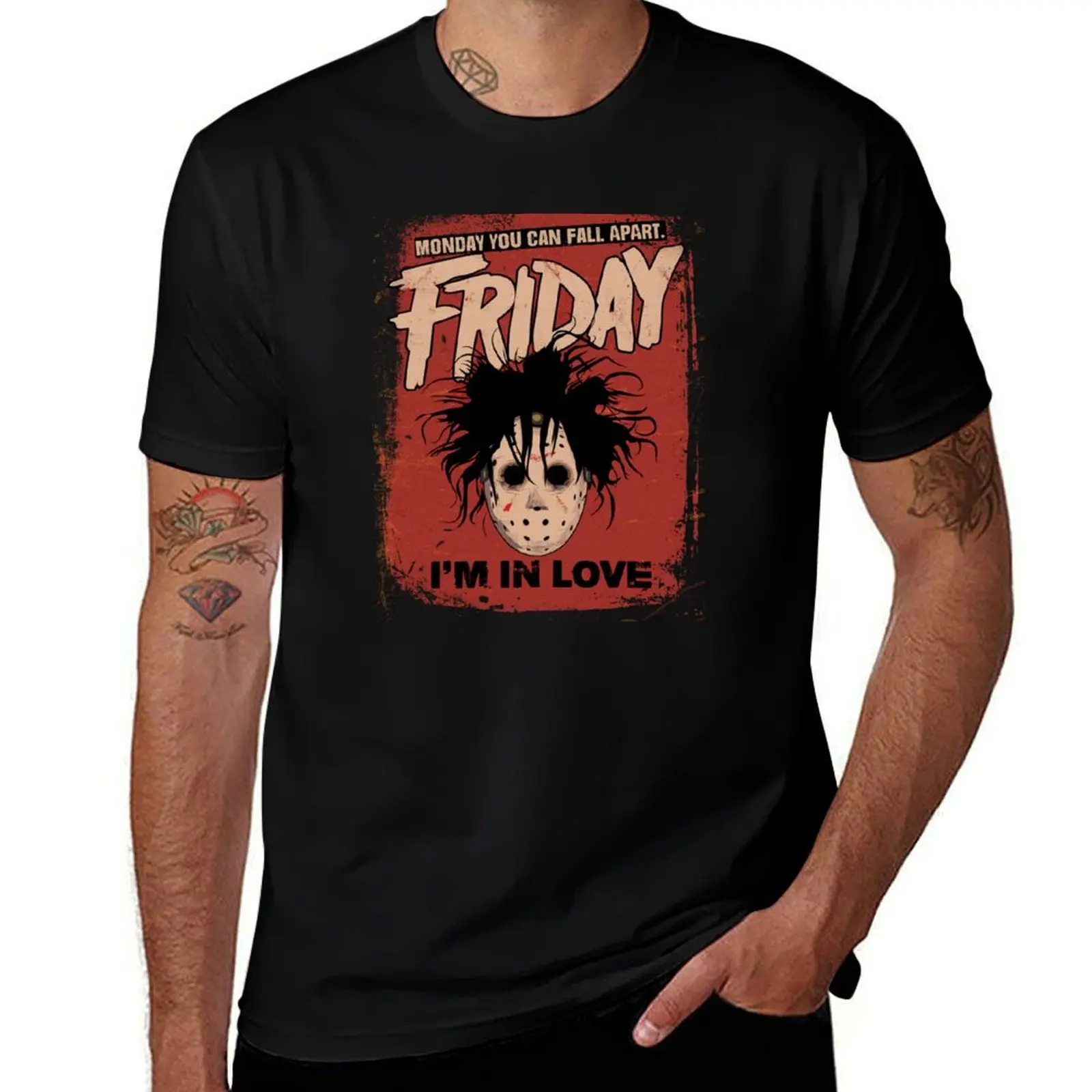 

Friday I'm In Love - Friday 13th T-Shirt fashion shirts graphic shirts valentines clothes tee shirts for men