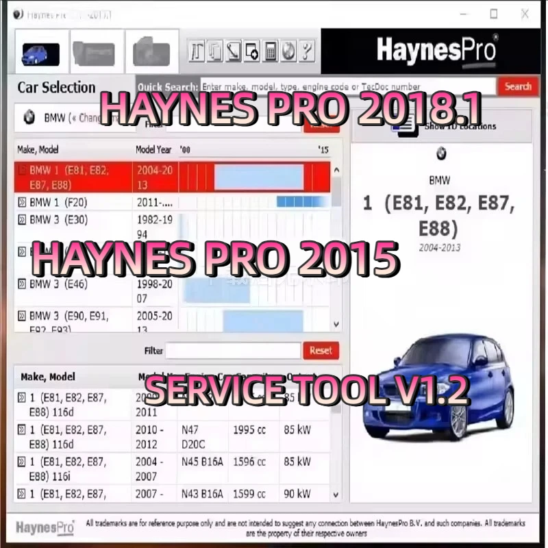 

Últimos datos de taller vivo HAYNES PRO 2018 Catálogo de piezas Automotive Atris technik Europa Software HAYNES PRO 2018.01 2015