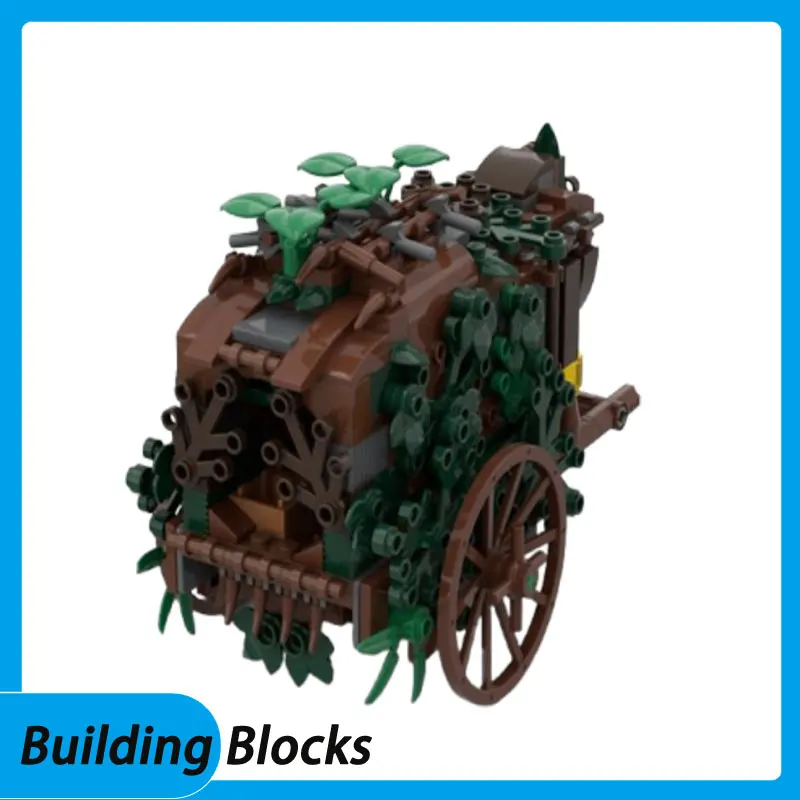 

В наличии строительные блоки из мелких частиц MOC-169093, 328 шт. Карета, строительная игрушка, 3D модель, подарок, образовательный орнамент своими руками