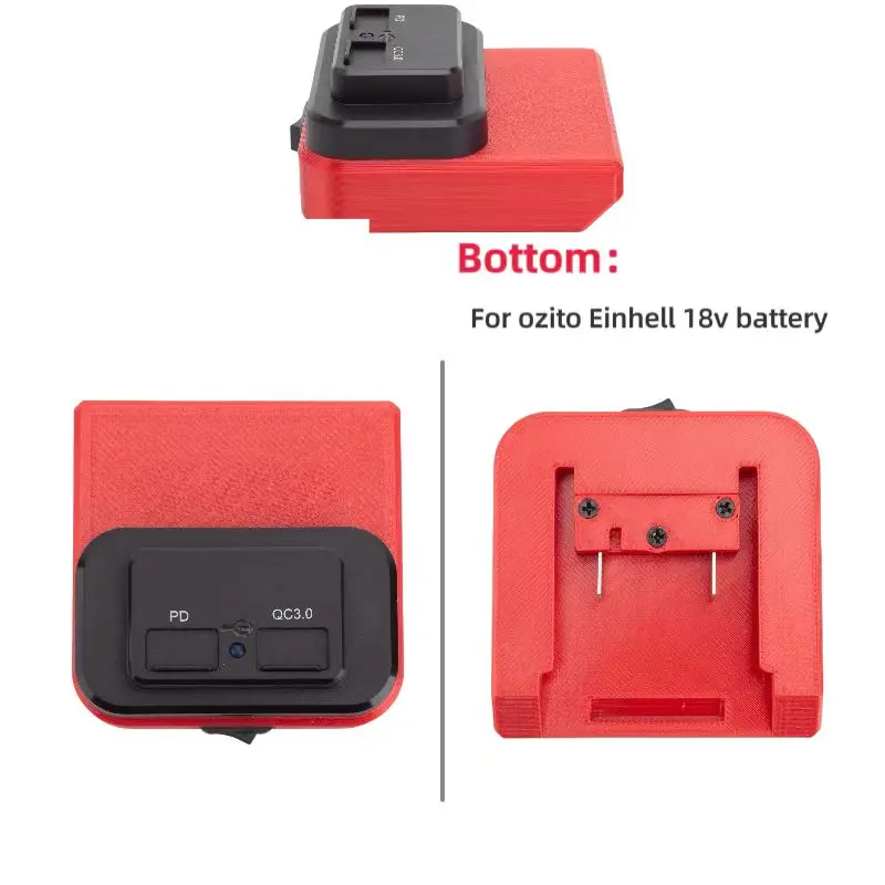 For 18v  Battery Einhell  USB Charger  & OZITO Adapter  Outdoor Mobile Power Supply For Wireless Tools (Converter Only)