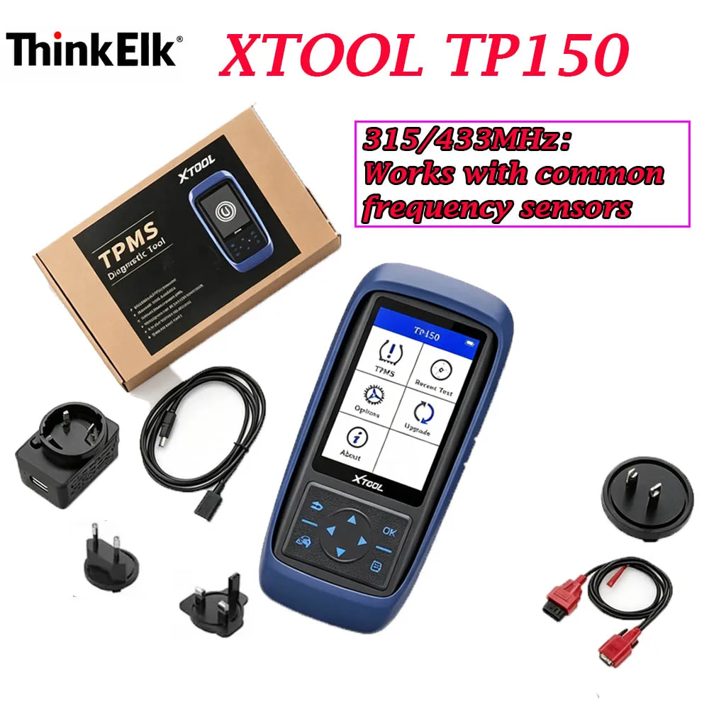 Multi-Language Support XTOOL TP150 Compatible with TS100 Pro model Pressure & Vacuum Testers