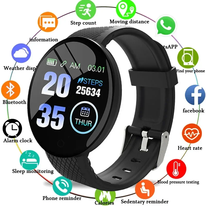 Smart Watch Men Blo…