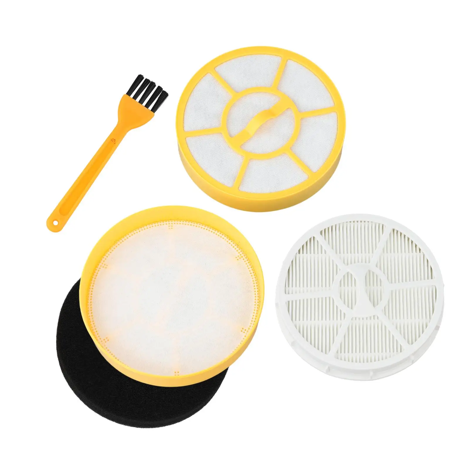Reemplazo de filtro para aspiradora Karcher VC3 1,198-125,0, 2.863-238.0, Kit de aspiradora, cepillo de limpieza de pantalla de filtro frontal