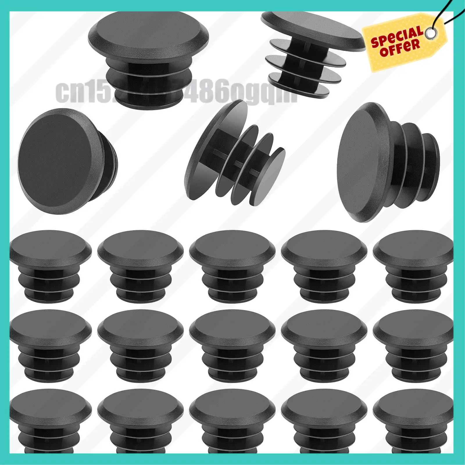 -ABJZ 50 قطعة دراجة هوائية جبلية بار المقابس الجبلية الطريق دراجة المقود نهاية المقابس المقود قبعات مقبض بلاستيكي قبضة بار نهاية السدادات