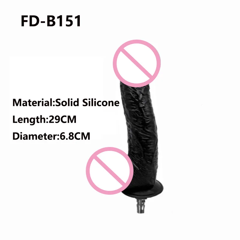 New Solid Silicone Big Dildos with Vac-u-Lock Interface Sex Masturbation Machine Penis Attachments Sex Toys for Women or Couple