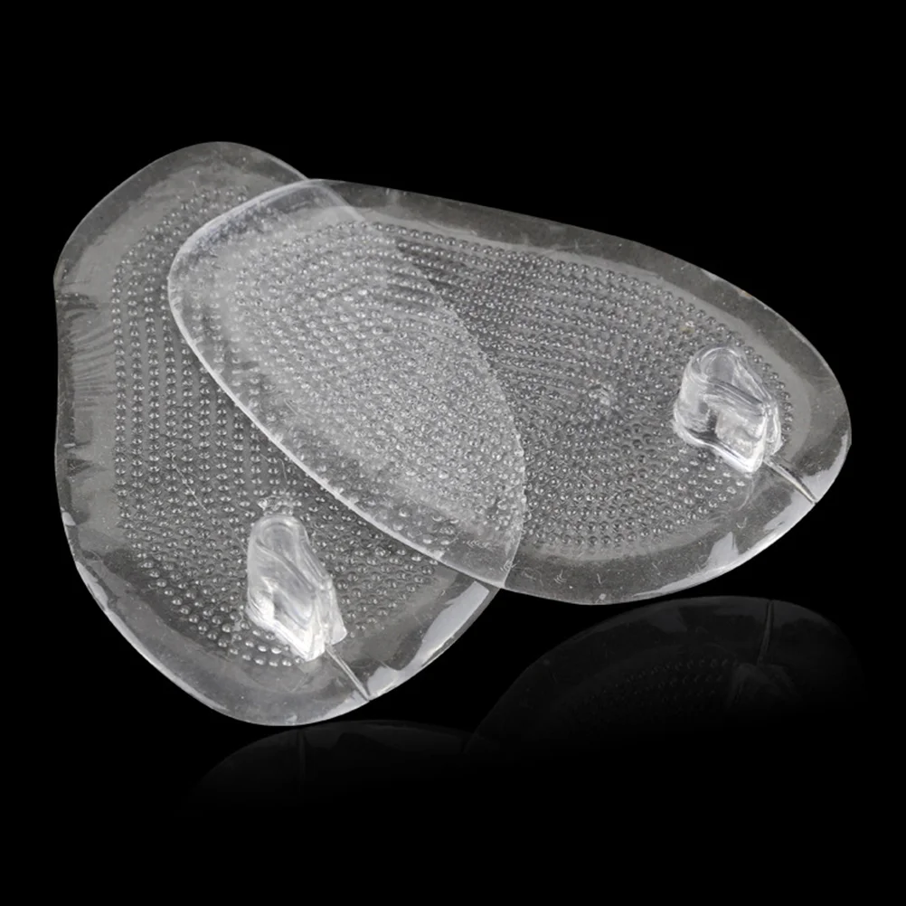 2 Pairs Silicone Gel Cushions Pad Toe Protectors for Thong Sandal Flop Gel Inserts Guards Insoles Shoes Grip Pads