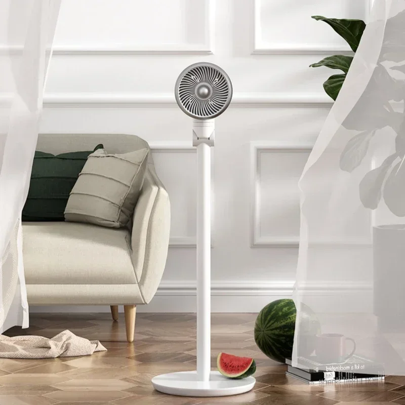 Ventilador Tubular de circulación de aire para el hogar, turbina Vertical sin aspas de piso a techo, convección, Control remoto suave