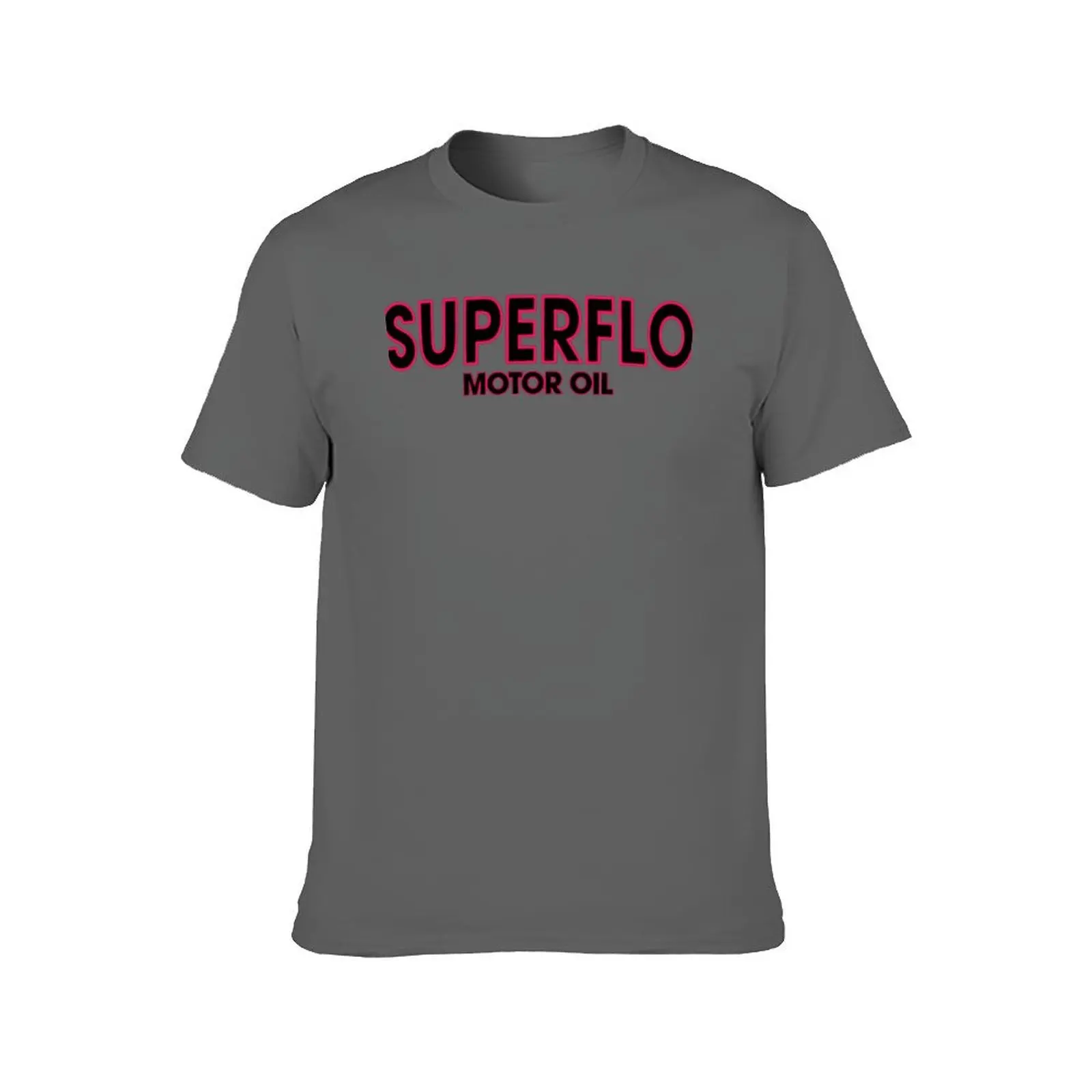 Superflo motor oil T-Shirt cotton t shirt man man t shirts cotton t shirt for man T-Shirt