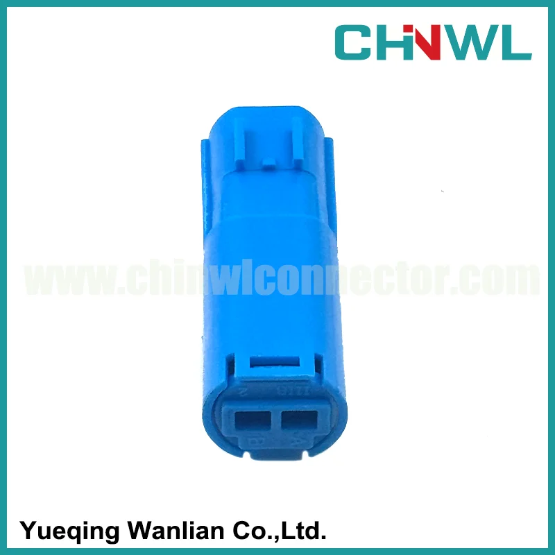 50 Set 2 Pin Automotive Blue Fuel Injector Wire Connector 211PC022S0004