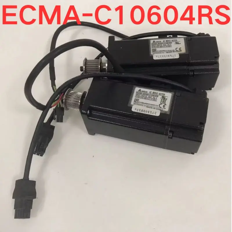 Imagem -02 - Teste de Segunda Mão ok Servo Motor Ecma-c10604rs