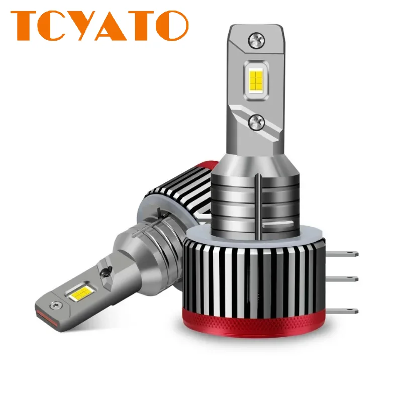 

H15 светодиодная лампа Canbus 3570 CSP автомобильная фара дальнего света DRL дневные ходовые огни 120 Вт 8000LM авто лампа