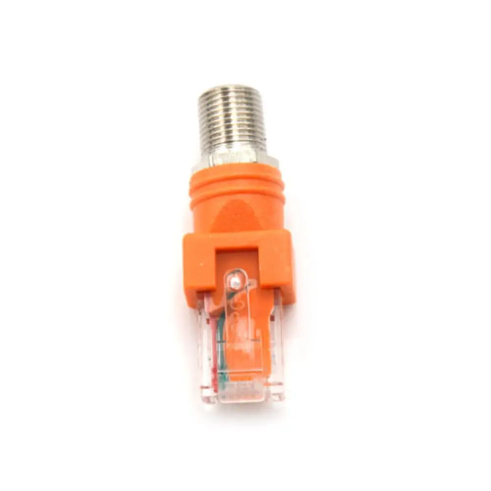 

1Pc Durable Cable Connector RJ45 To RF Computer Cables Coaxial Coax Connector F Female To RJ45 Male Converter Adapter