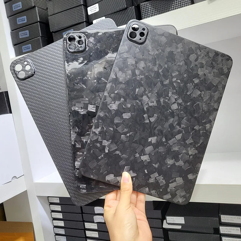 

100% Real Forged Carbon Fiber Case for Apple iPad Pro 11 inch 2020 2021 2022 Edition Lightweight Hard Protective Tablet Cover