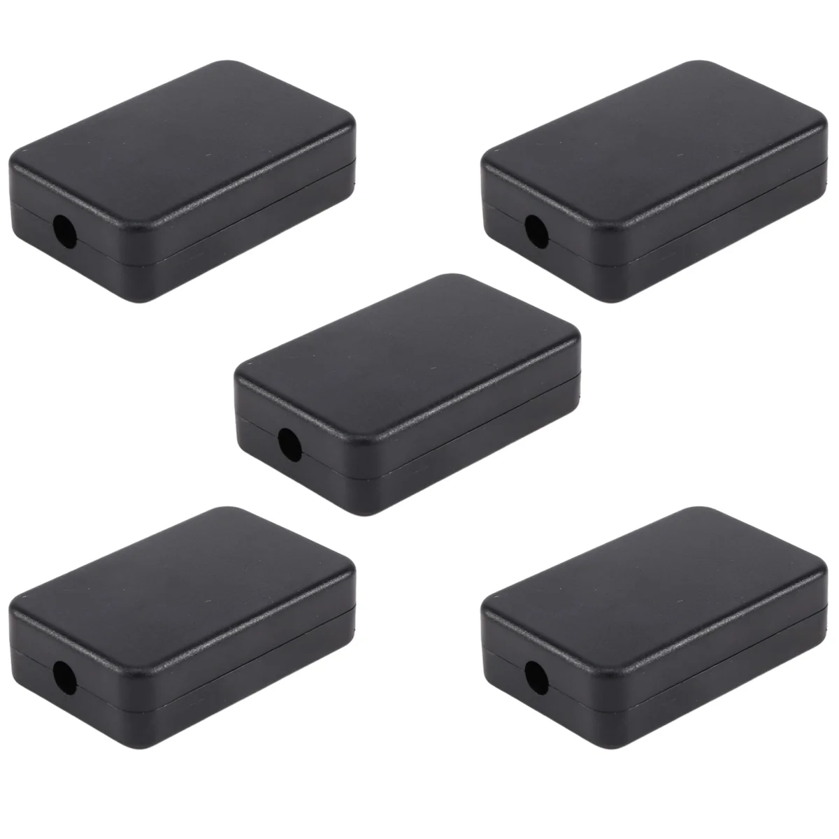 5pcs Waterproof Plastic Electric Project Case Junction Box 55x35x15mmJAS