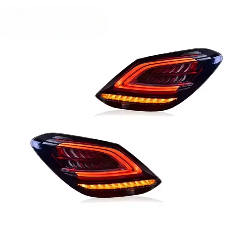 

LED Taillights Assembly for Mer B-z C Class W205 2007-2014 Factory Wholesale Reverse Back Lights Turn Signal