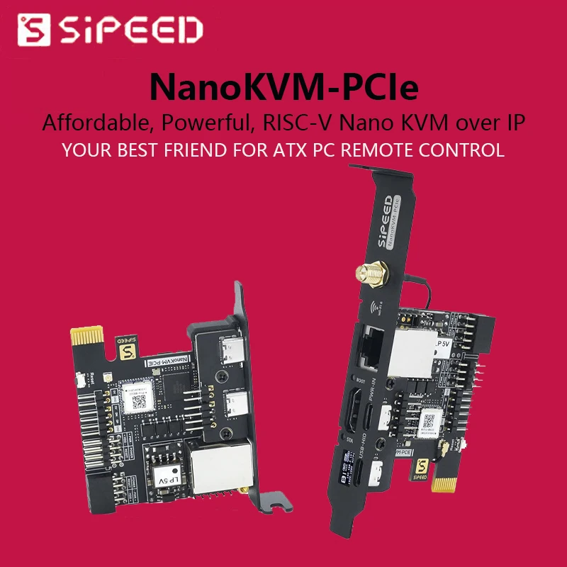 Sipeed NanoKVM-PCIe Mini Remote Control PiKVM Operation And Maintenance Server HDMI