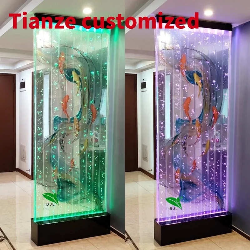 Personalizado LED Indoor Brilhante Padrão Parede De Fundo, Fonte De Dança, Cachoeira Cachoeira, Decoração De Festa De Casamento