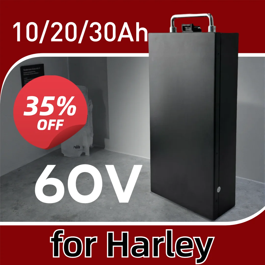 

Литиевая батарея 60В для электромобилей Harley, 10/20/30Ач, для двухколесного складного электроскутера Citycoco