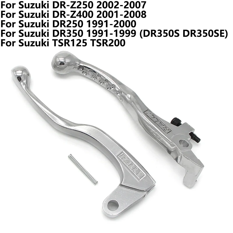 

Motorcycle FRONT BRAKE & CLUTCH LEVERS For Suzuki DR-Z250 2002-2007 DR-Z400 2001-2008 DR250 DR350 DR350S DR350SE TSR125 TSR200