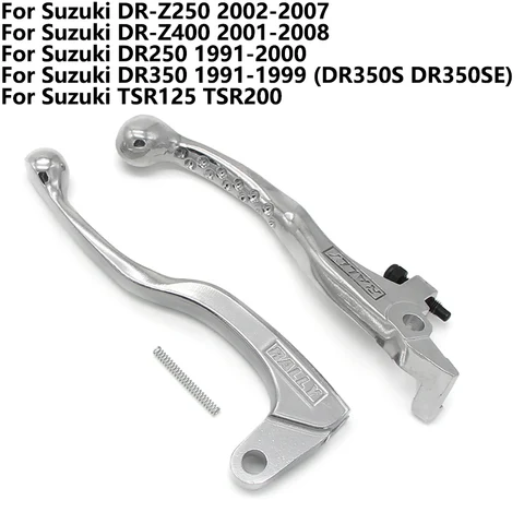 Передние тормоза и рычаги сцепления мотоцикла для Suzuki DR-Z250 2002-2007 DR-Z400 2001-2008 DR250 DR350 DR350S DR350SE TSR125 TSR200