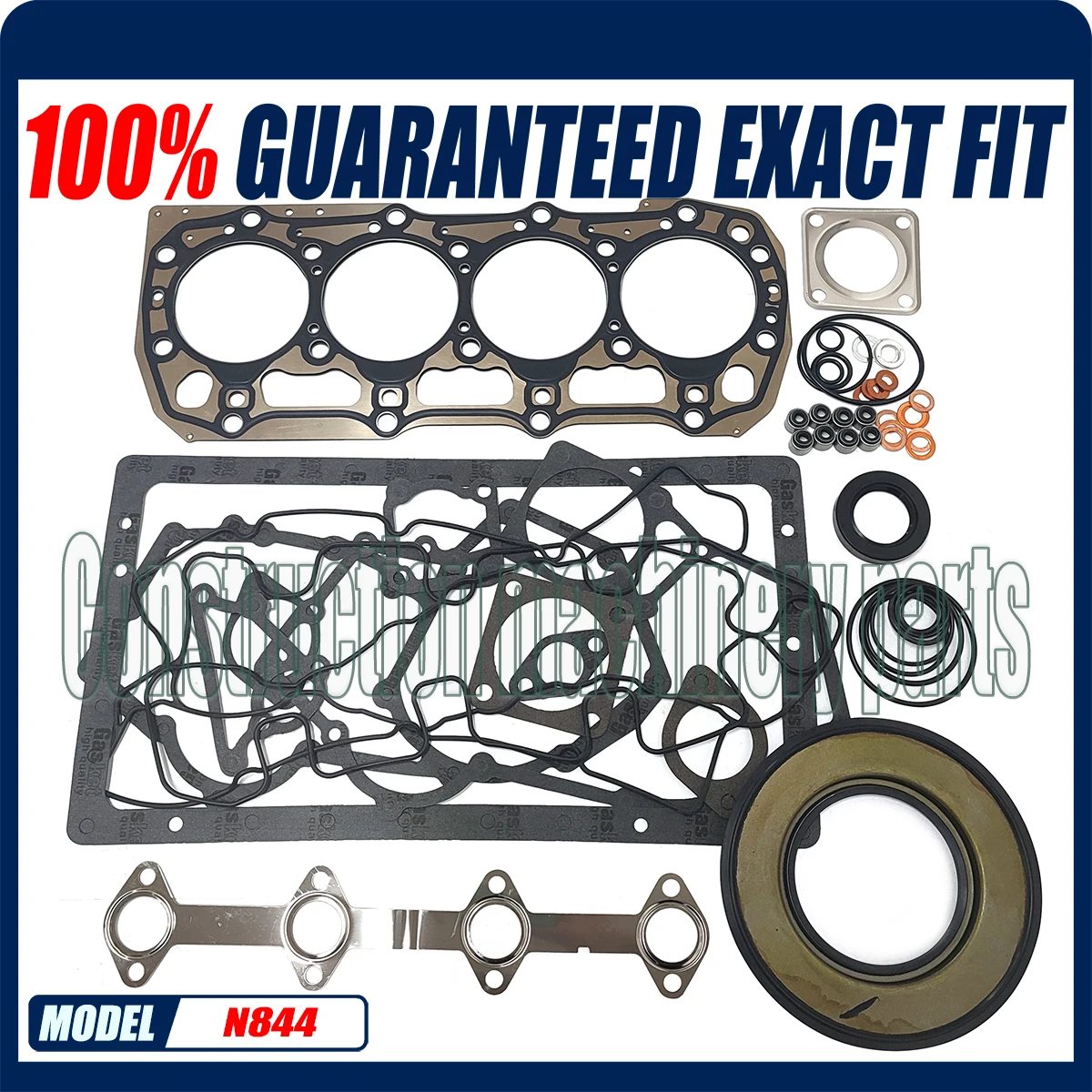 N844 Full Gasket Set Kit For NEW HOLLAND Engine Head gasket For Shibaura