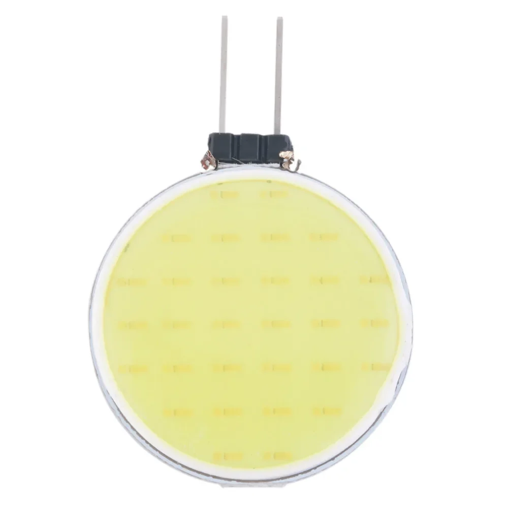 5 sztuk/partia G4 COB lampa LED światło Chip reflektor 1.5W DC12V zastępuje światło halogenowe czyste ciepłe białe oświetlenie dekoracyjne żarówki