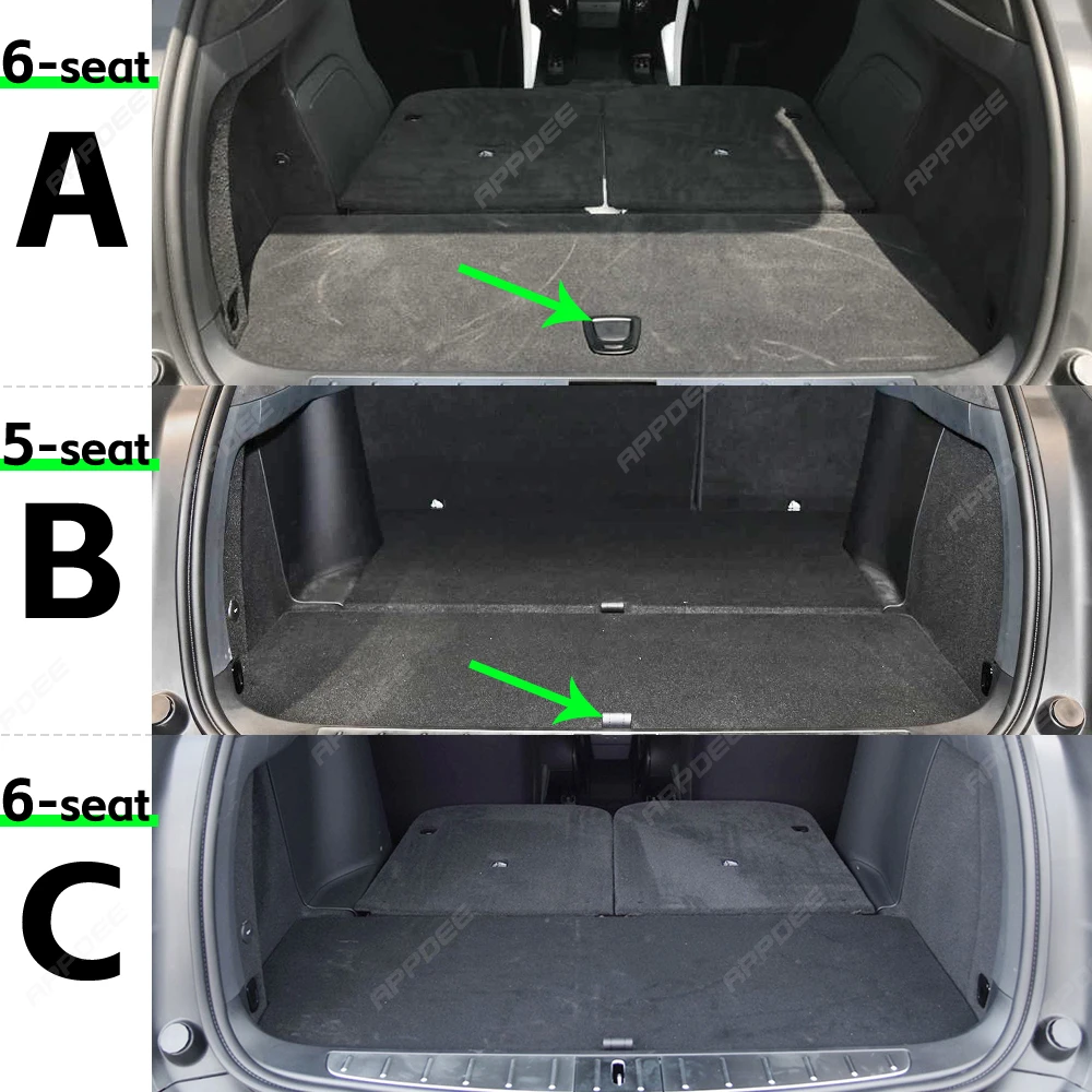 Auto Full Coverage Trunk Mat For Tesla Model X 2016 2017 2018 2019 Car Protective Pad Cargo Liner Interior Accessories