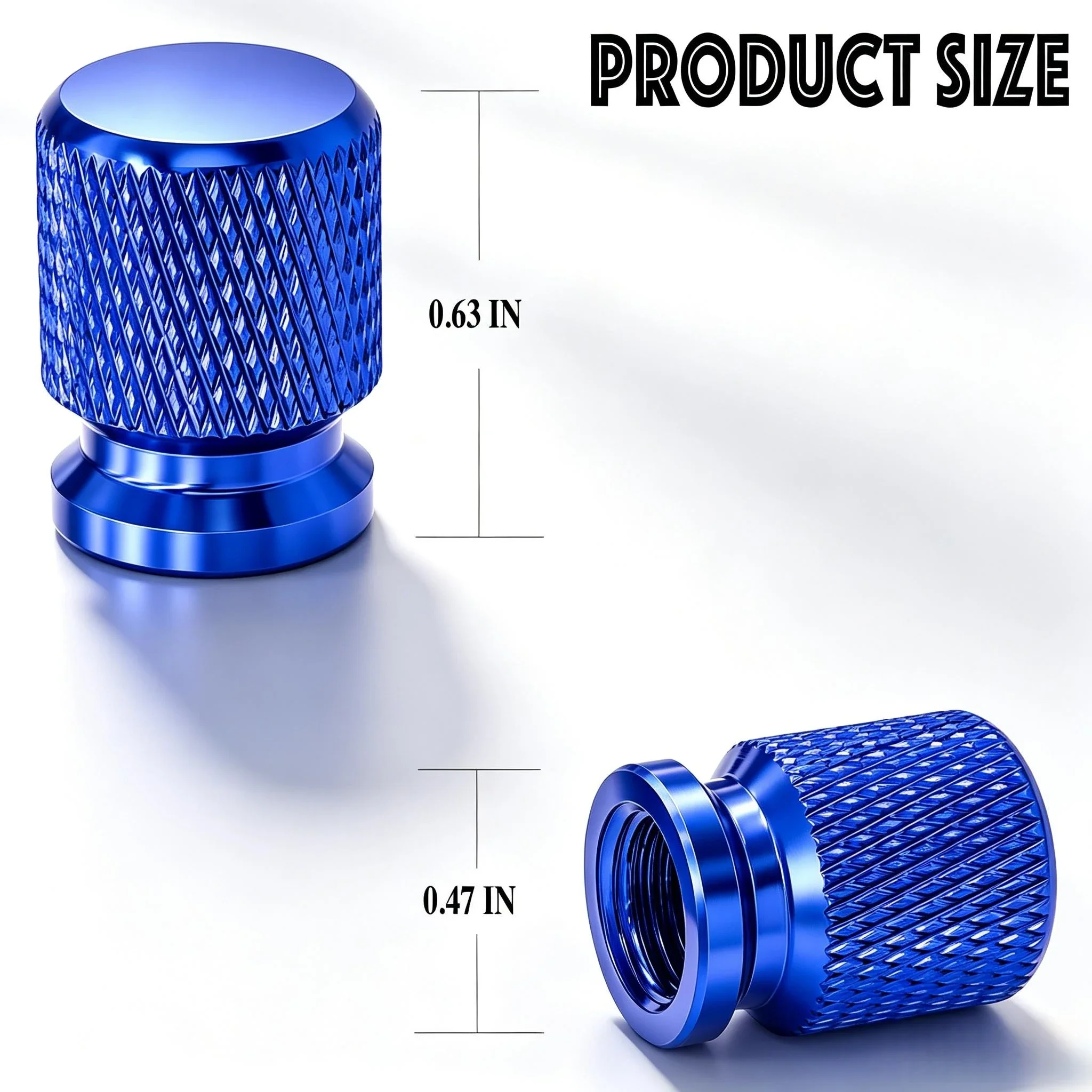4Pcs Car Wheel Tire Valve Caps Tyre Stem Cover Airdust Waterproof For Audi A3 S3 8V 2011-2019 2020-2023 2024 2025 2026 6