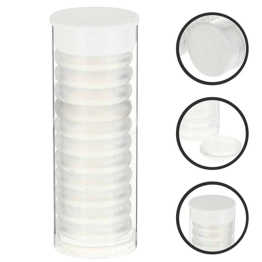 

55pcs Discbound Plastic Abs Round Binder Punch Hole Tools Notebooks Planners Card Loose Binder Discs Storage