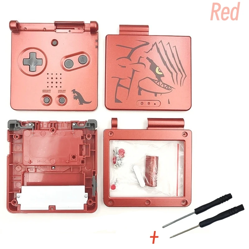 Coque de remplacement pour GBA SP, étui de réparation, bricolage, délibérément garçon, Advance SP, édition limitée