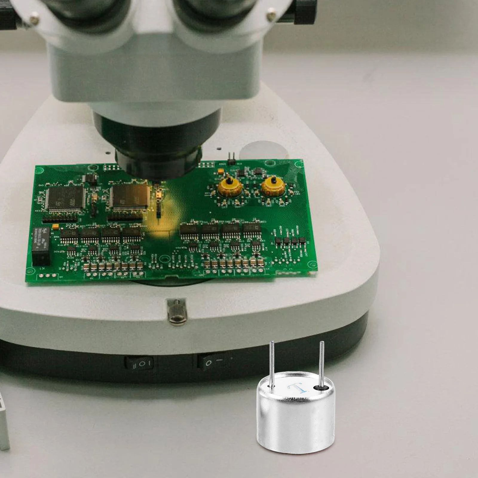 

16mm 40khz Ultrasonic Transducer Sensor Transmitter Receiver Probe Iron Material High Precision Distance Measurement Automation