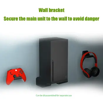 遊戲手把支架 壁掛式遊戲手把耳機支架 節省空間 防摔 可旋轉 可拆卸 適用於 Xbox Series X 10 最佳銷售 Xbox Series X 支架 - №9