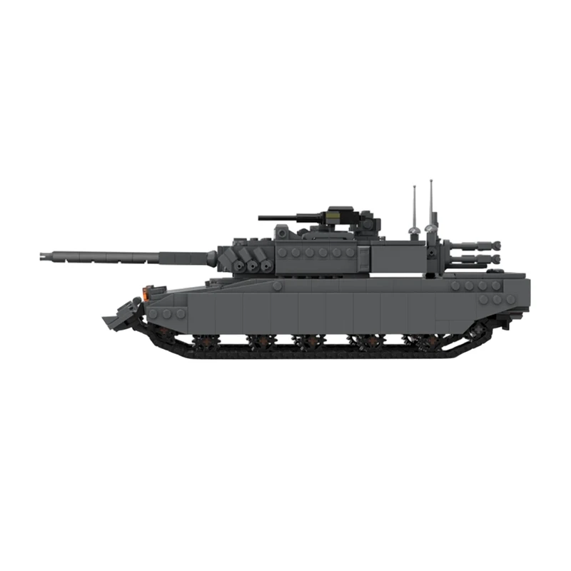 1181PCS MOC-238358 Type 10 Tank Military War Series Assembly Model Building Blocks Brick Creative Toys Adult Kids Birthday Gift