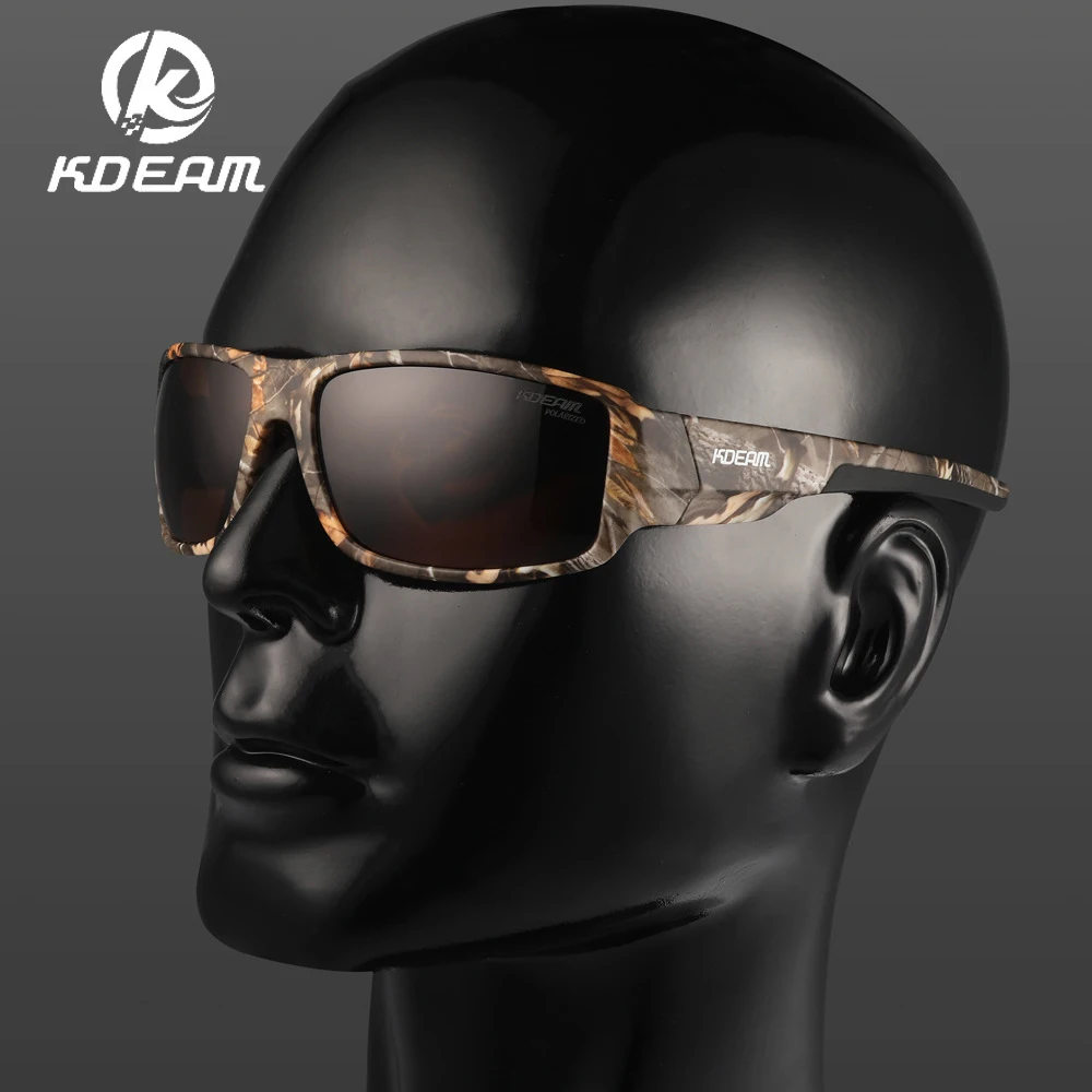 

KDEAM 2024 New Men's Polarized Sunglasses Comfortable Sports Glasses Outdoor Riding Mirror Colorful Glasses 7 Colors Available