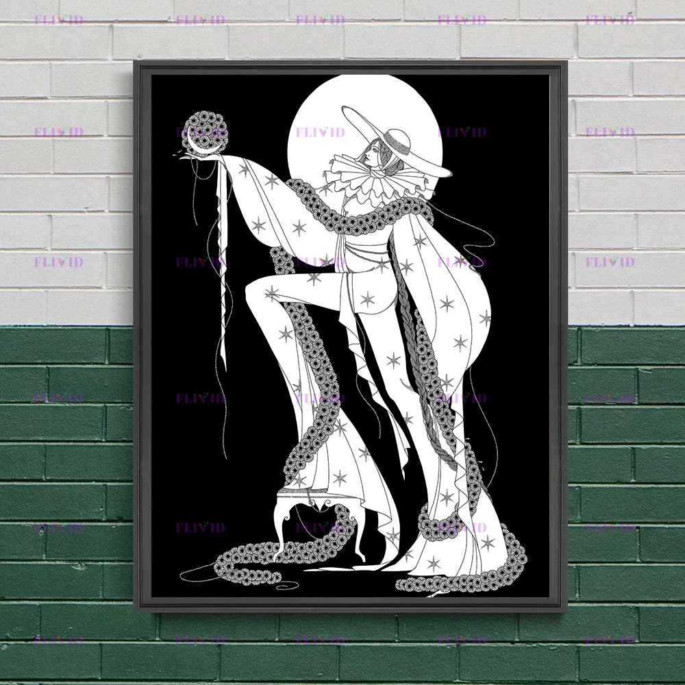 Alien Fashion Portraits Wall A - Vintage Fashion Prints For Wall 评论和价格