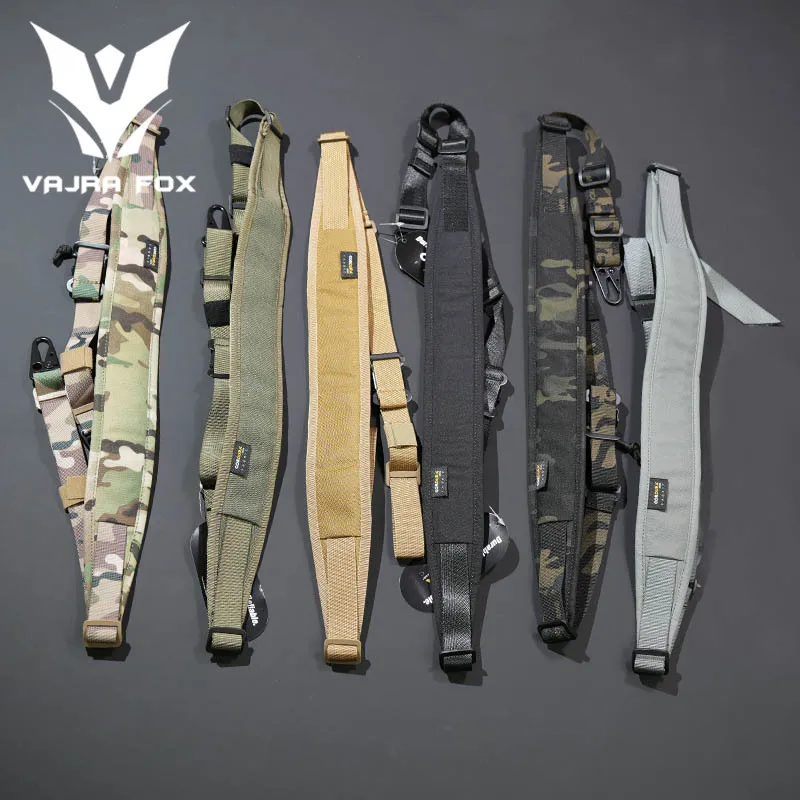 Tactical Rifle Quick Release Sling Strap Gun 2/1 Point Replace QD Sling Airsoft Adjustable Shoulder Strap Gun Accessory