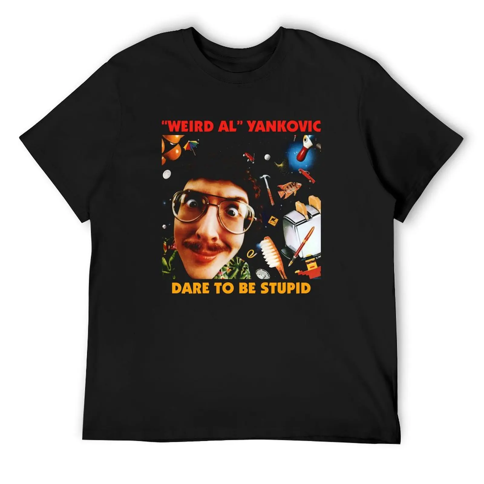 

WEIRD AL YANKOVIC T-Shirt man clothes summer top funny shirt cotton shirts graphic compression shirt men