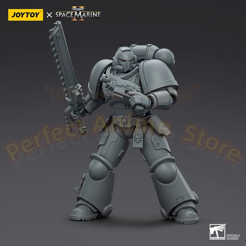 شحن 24 ساعة JOYTOY مصدر داكن Warhammer Space Marine Arbitrator رمادي نموذج لتقوم بها بنفسك مكتبة المعدات طبعة خاصة 1:18